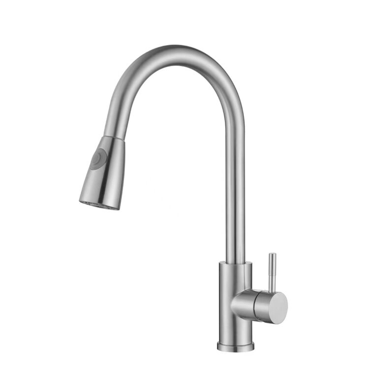 Stainless Steel Pull-Down Kitchen Faucet