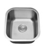 Single Bowl Rounded Edge Sink