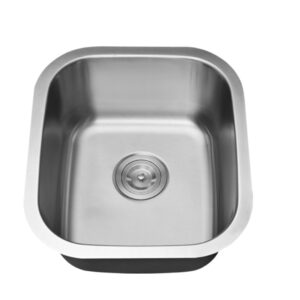 Single Bowl Rounded Edge Sink